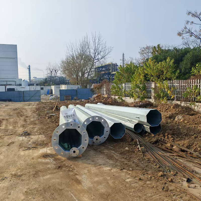 河北邯鄲某變電站GH避雷塔安裝